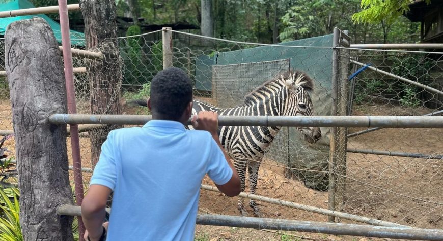 Major with Zebra